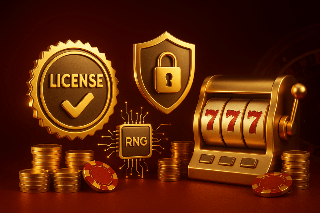 เลือกเว็บยังไงให้ถอนชัวร์: ใบอนุญาตและระบบ RNG