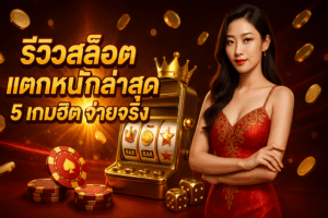 รีวิวสล็อต แตกหนักล่าสุด