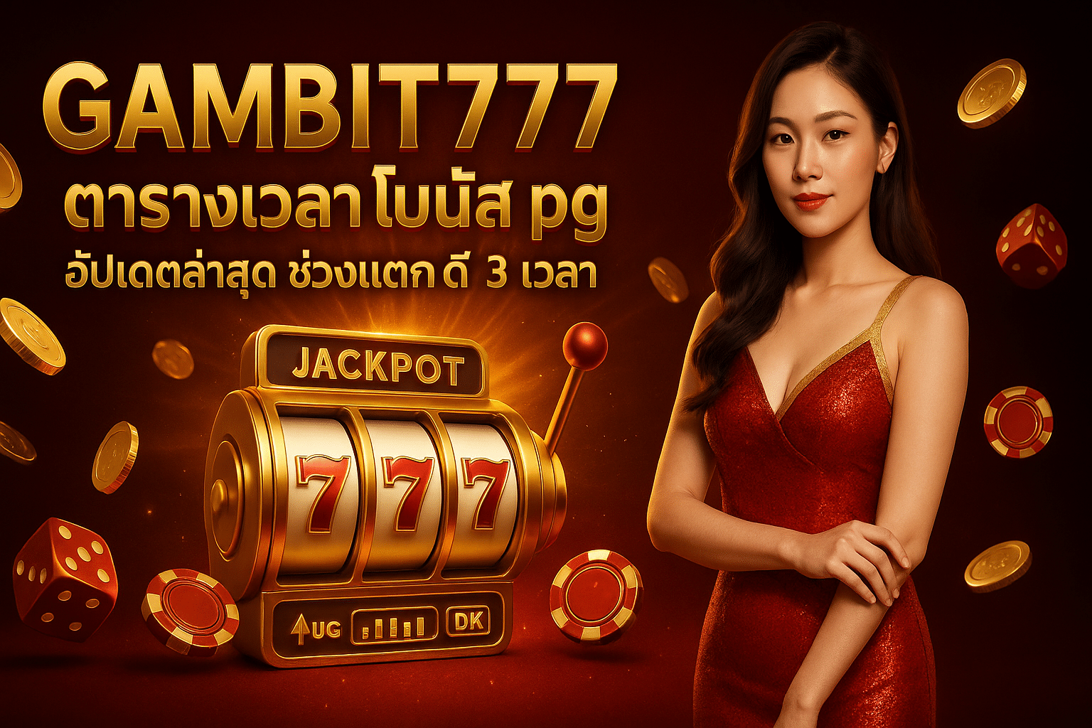 GAMBIT777 ตารางเวลาโบนัส pg